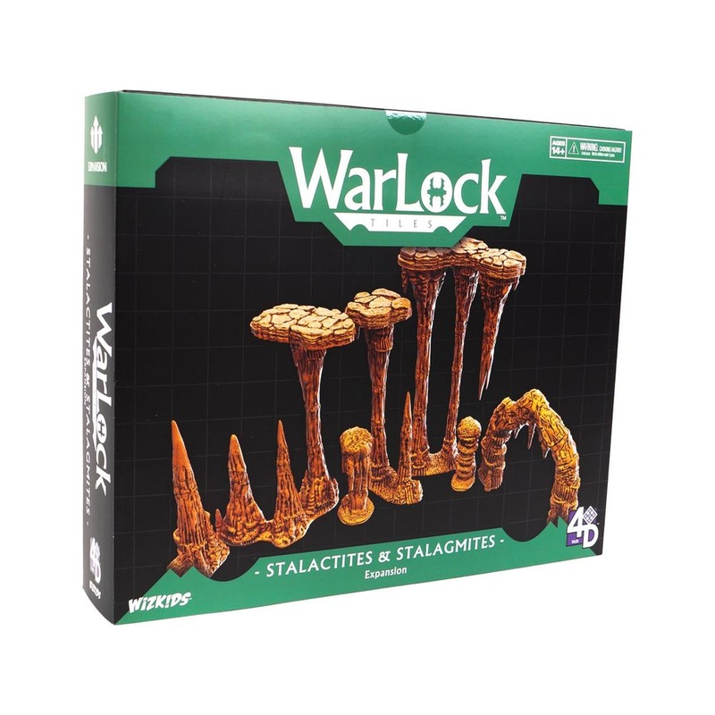 Wizkids - 4D Tiles - Warlock Tiles - Stalactites and Stalagmites - Expansion