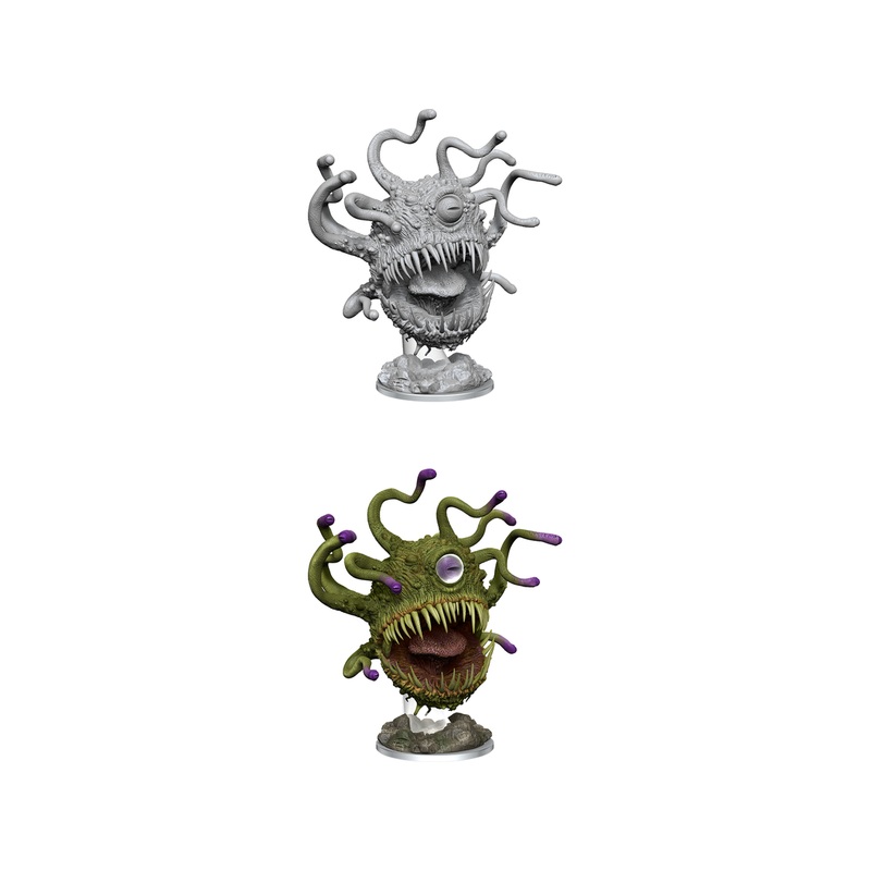 Wizkids - Dungeons and Dragons - Unpainted Miniature - Nolzurs Marvellous Miniatures - Beholder Variant - 90431