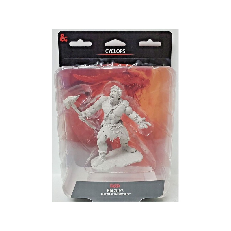 Wizkids - Dungeons and Dragons - Unpainted Miniature - Nolzurs Marvellous Miniatures - Cyclops - 90432