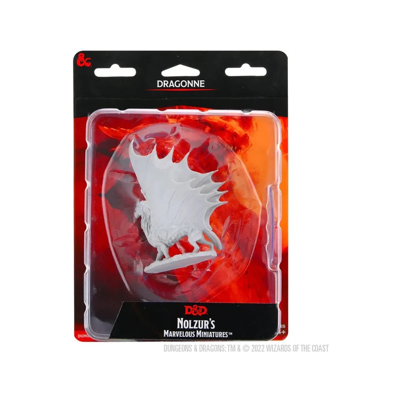 Wizkids - Dungeons and Dragons - Unpainted Miniature - Nolzurs Marvellous Miniatures - Dragonne - 90492