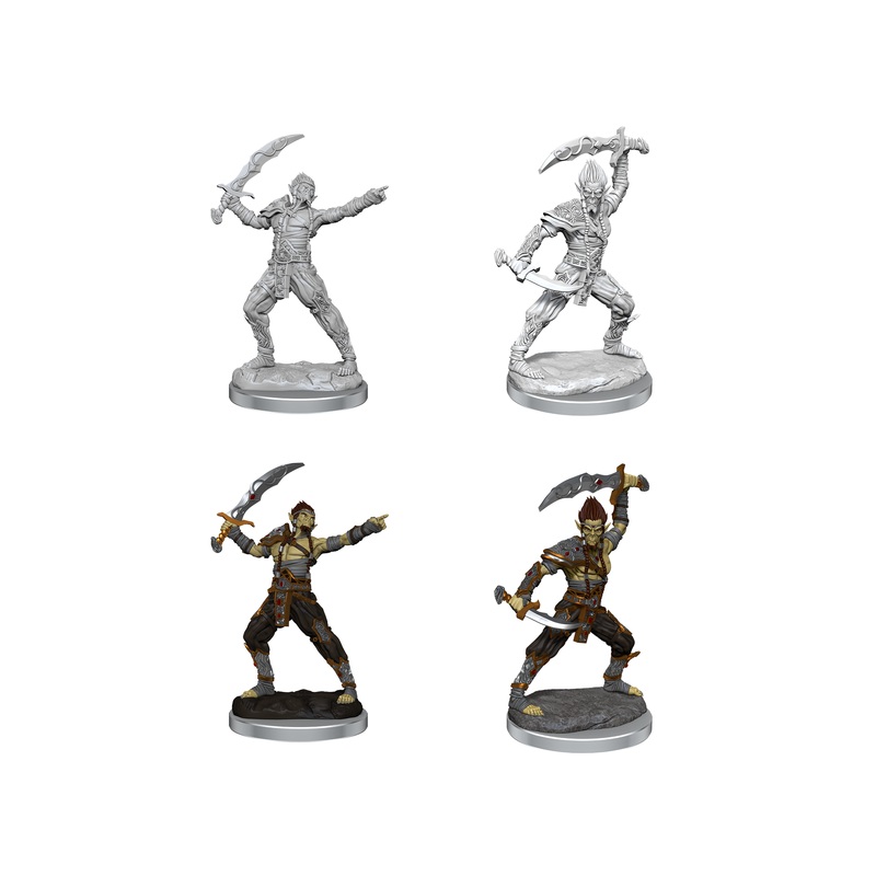 Wizkids - Dungeons and Dragons - Unpainted Miniature - Nolzurs Marvellous Miniatures - Githyanki - 90496