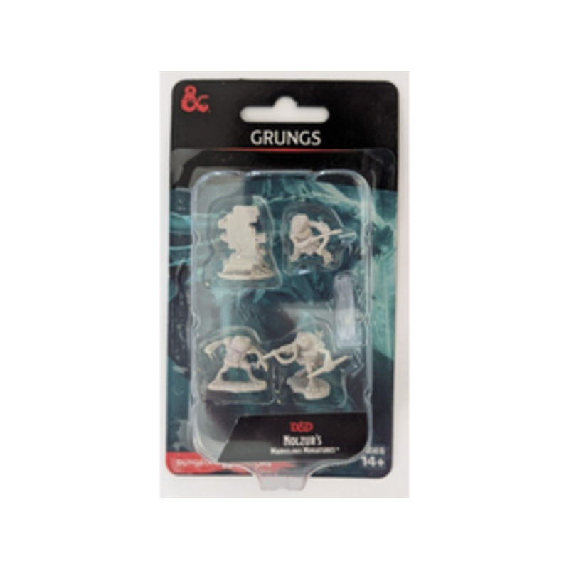 Wizkids - Dungeons and Dragons - Unpainted Miniature - Nolzurs Marvellous Miniatures - Grungs - 90415