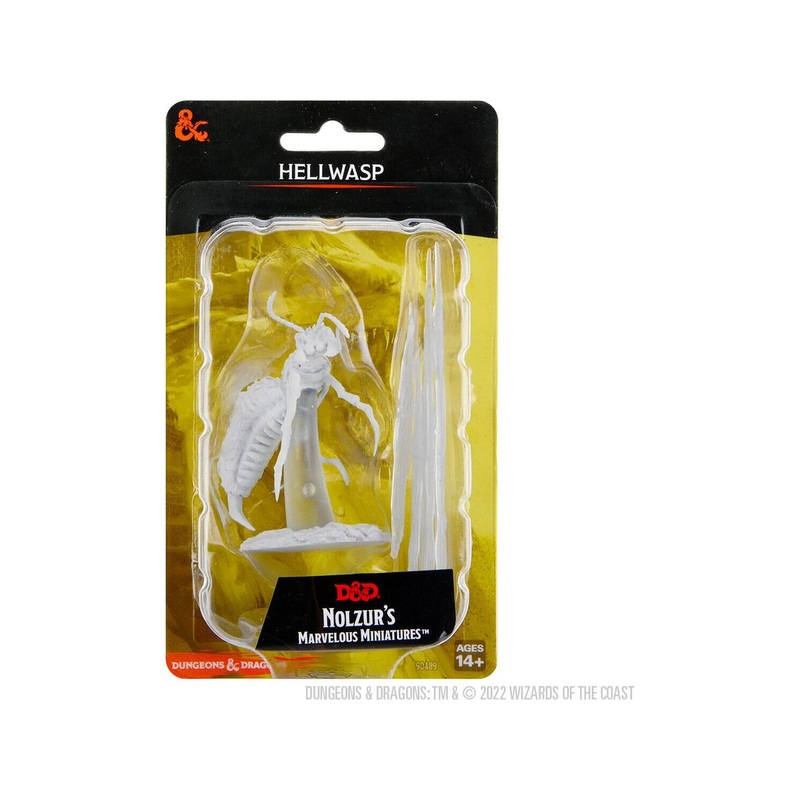Wizkids - Dungeons and Dragons - Unpainted Miniature - Nolzurs Marvellous Miniatures - Hellwasp - 90489