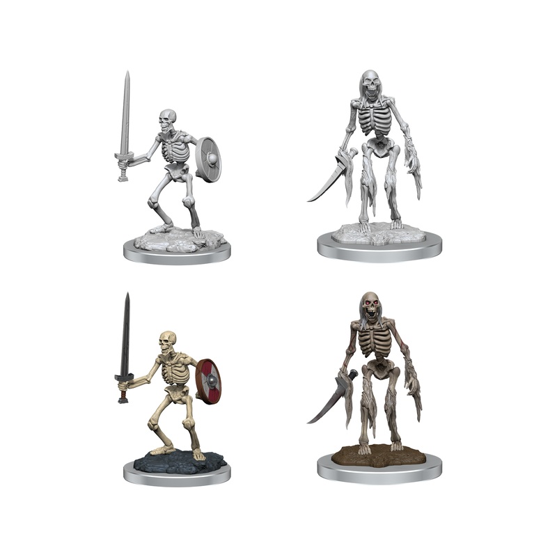 Wizkids - Unpainted Miniature - Deep Cuts - Skeletons - 90533