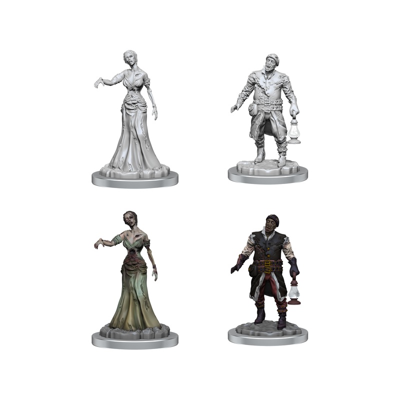 Wizkids - Unpainted Miniature - Deep Cuts - Zombies - 90532