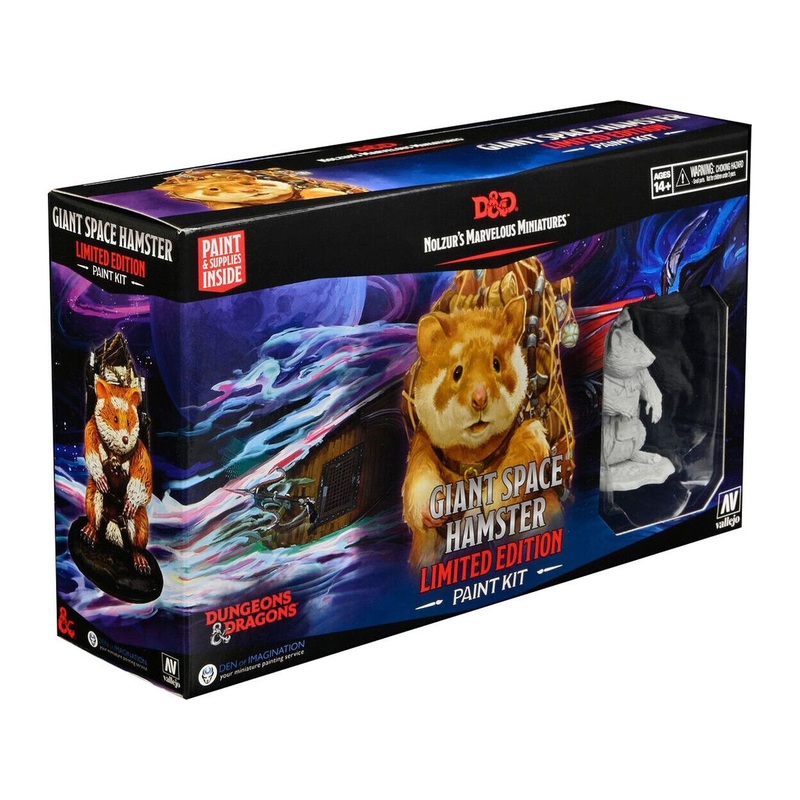 Acrylicos Vallejo - Wizkids - Dungeons and Dragons - Giant Space Hamster - Paint Kit