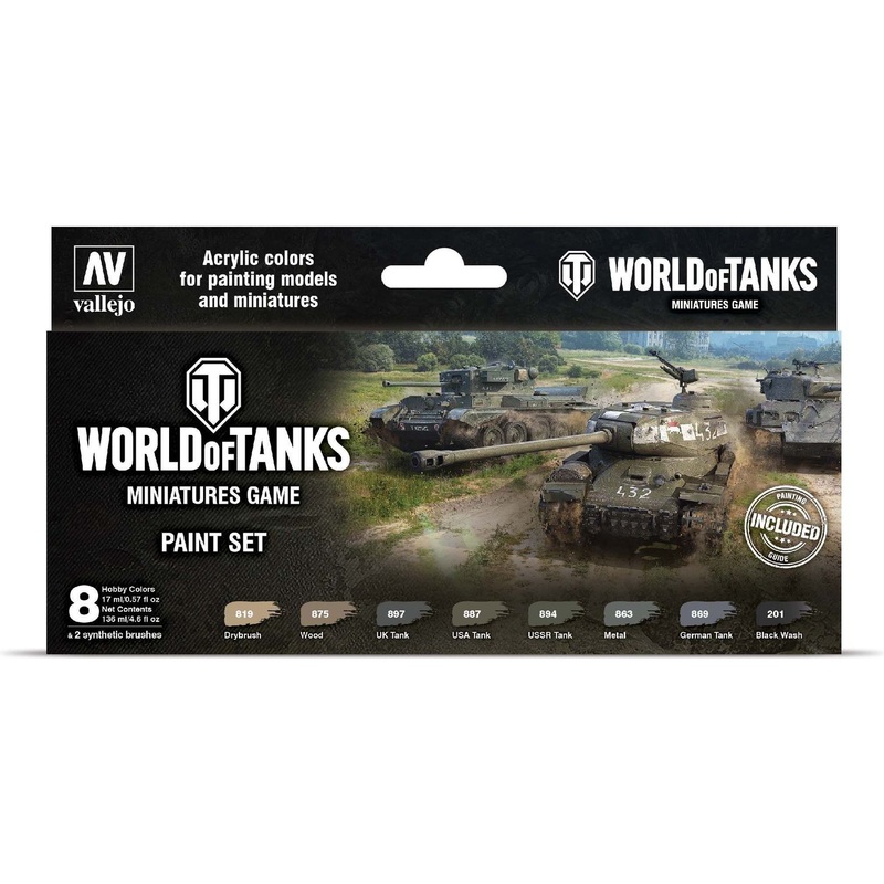 Acrylicos Vallejo - World of Tanks - Paint Set