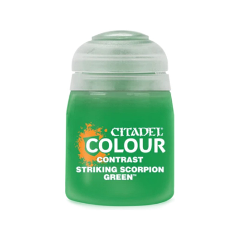 Citadel Contrast Paint - Striking Scorpion Green - 29-51