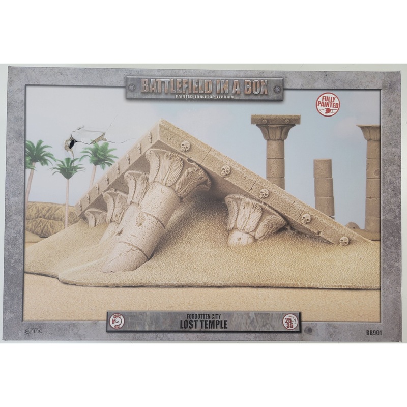 Gale Force Nine - Battlefield in A Box - Forgotten City - Lost Temple