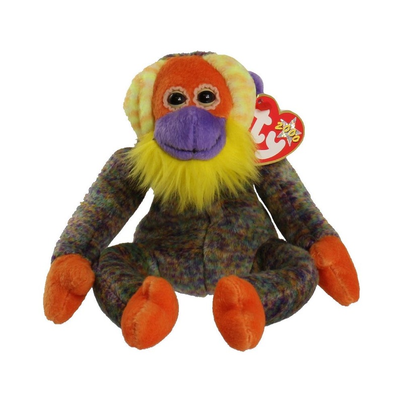 TY Beanie Babies - Bananas the Monkey