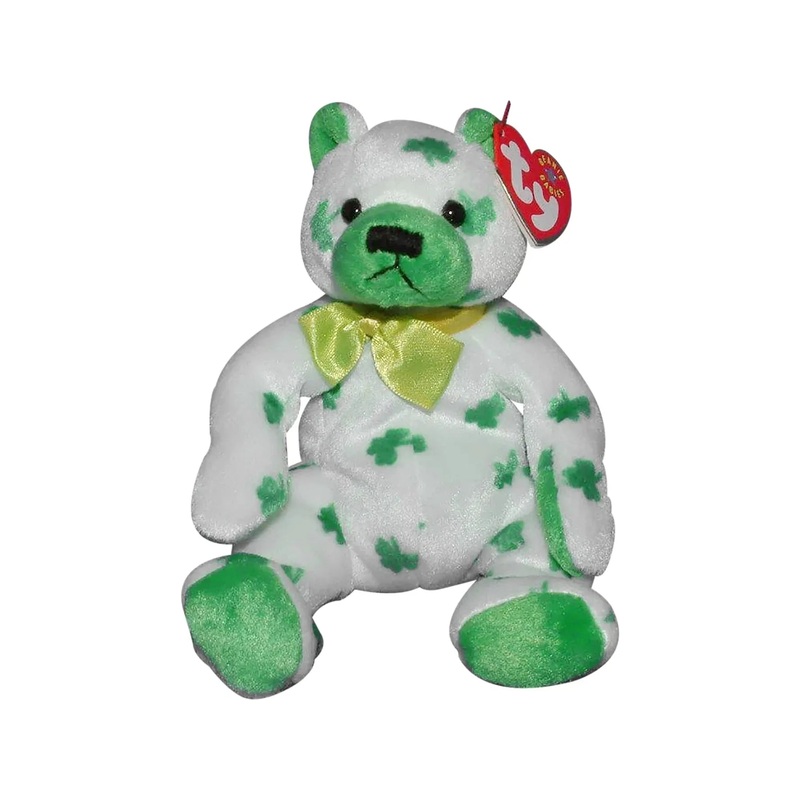 TY Beanie Baby - Clover the Irish Bear