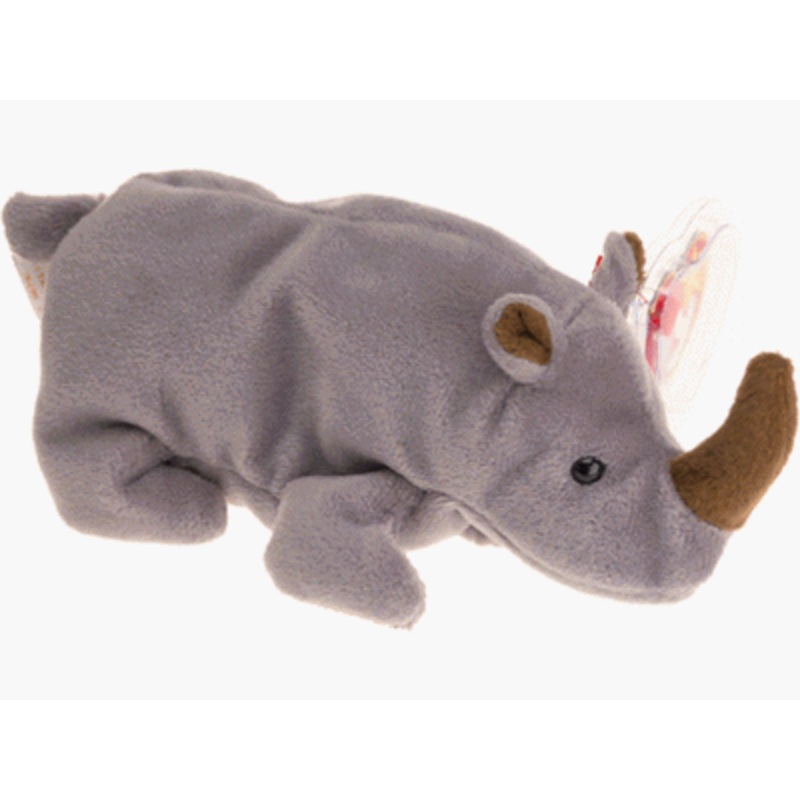 TY Beanie Baby - Spike the Rhinoceros