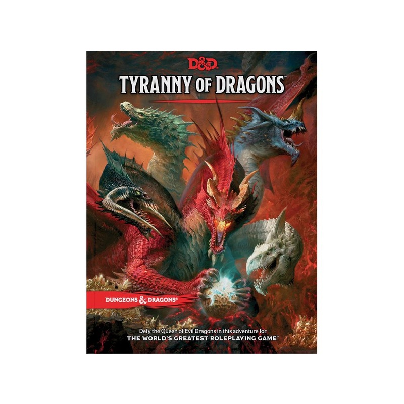 Wizards of the Coast - Dungeons and Dragons - 5th Edition - Tyranny of Dragons - Hardcover (2023 REPRINT)