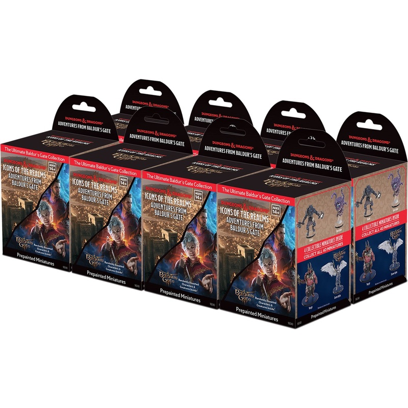 Wizards of the Coast - Dungeons and Dragons - Icons of the Realms - Adventures from Baldur's Gate - Booster Brick