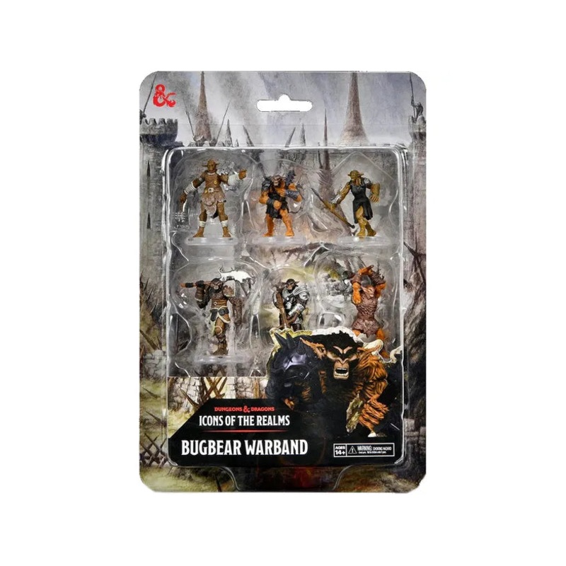 Wizards of the Coast - Dungeons and Dragons - Icons of the Realms - Bugbear Warband