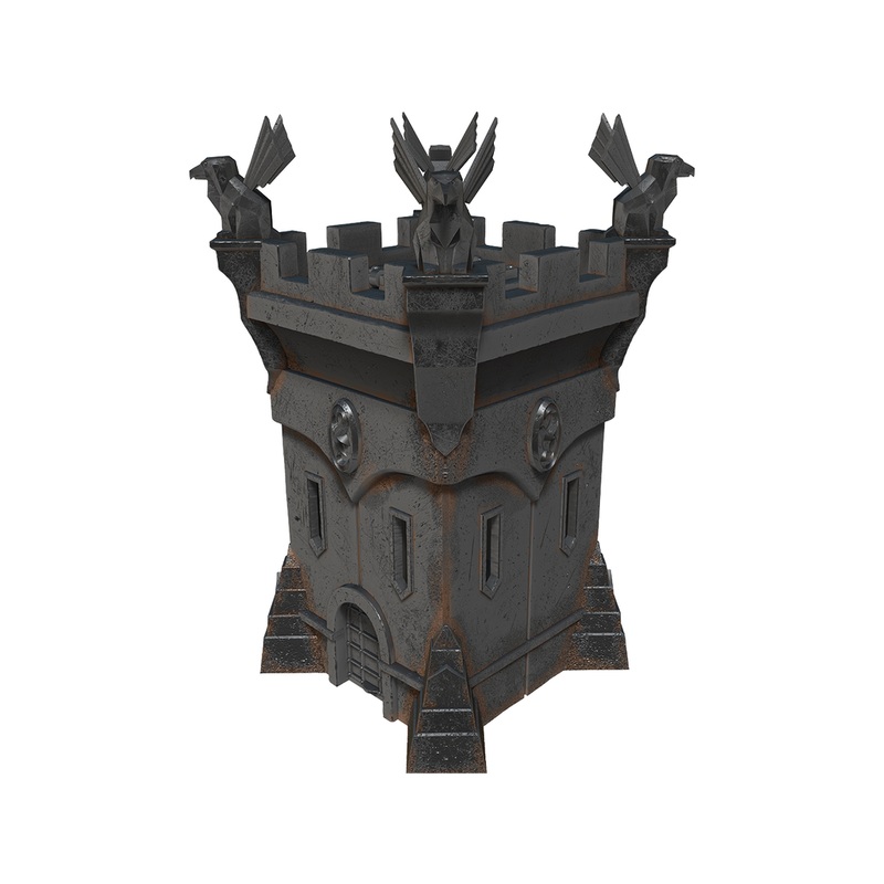 Wizards of the Coast - Dungeons and Dragons - Icons of the Realms - Daern's Instant Fortress Table-Sized Replica
