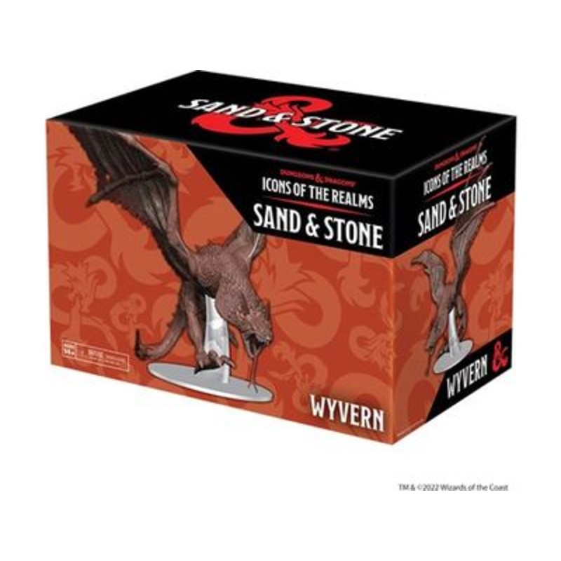 Wizards of the Coast - Dungeons and Dragons - Icons of the Realms - Sand and Stone - Wyvern