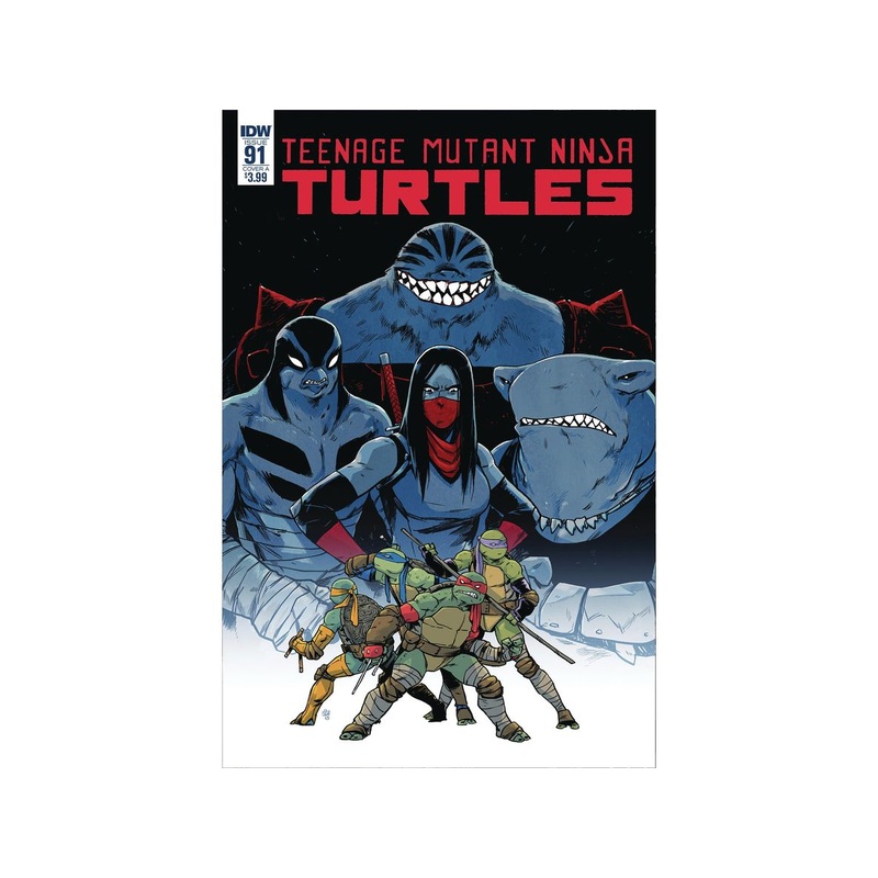 IDW - TMNT On Going (2018) 091 - CVR A Dialynas Variant Edition (Cond. VF-) - 11630