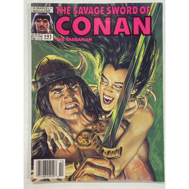 Marvel Comics - Savage Sword of Conan (1974) 141 (Cond. VG+) - MG0107