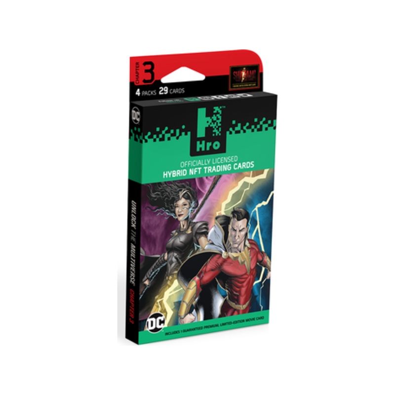 Upper Deck - DC - Hro - Unlock the Multiverse - Shazam - 4 Pack