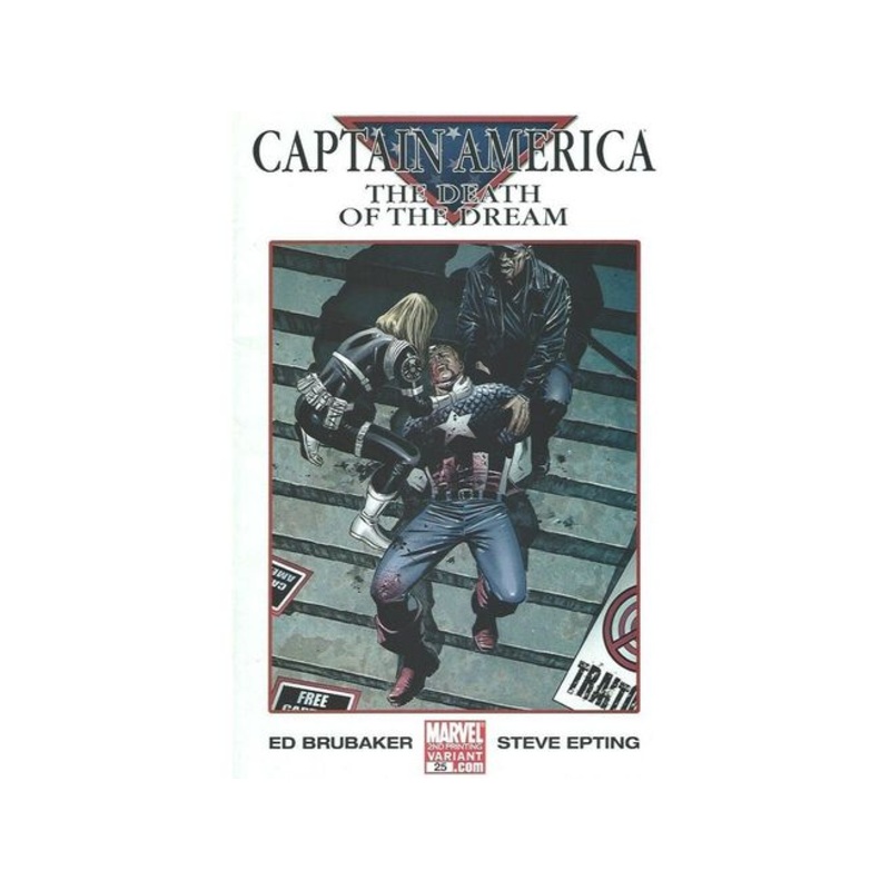 Marvel Comics - Captain America (2007) 025 - Epting Variant Edition (Cond. VF-) - 14511
