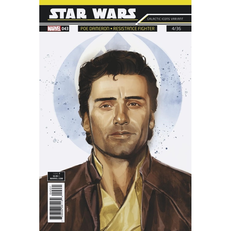 Marvel Comics - Star Wars (2015) 043 - Reis Galactic Icons Poe Dameron Variant Edition (Cond. FN) - 0884