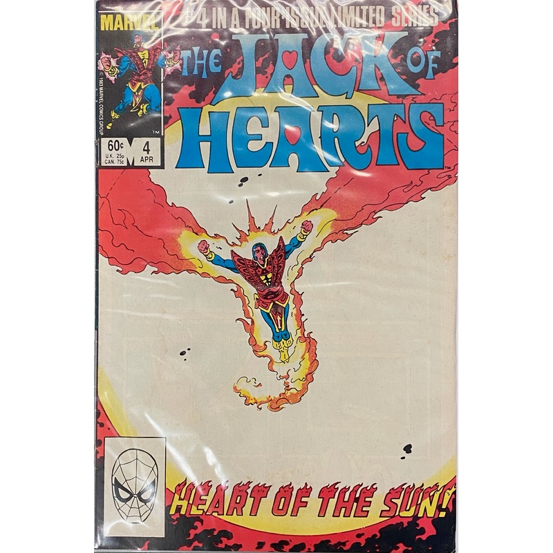 Marvel Comics - The Jack of Hearts (1984) 004 (Cond. G/VG) - 0979