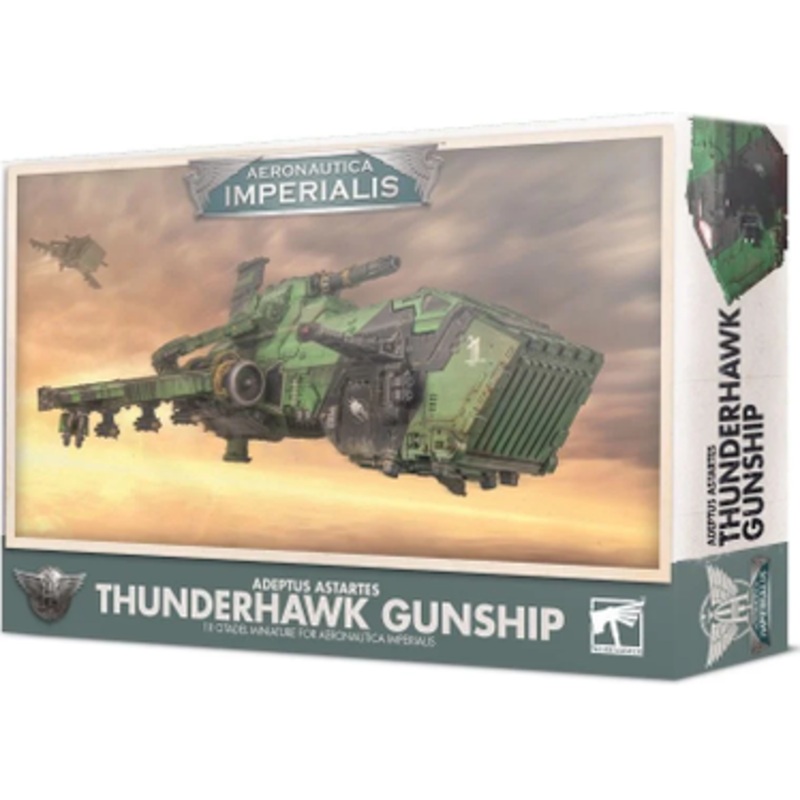 Games Workshop - Aeronautica Imperialis - Adeptus Astartes - Thunderhawk Gunship - 500-46