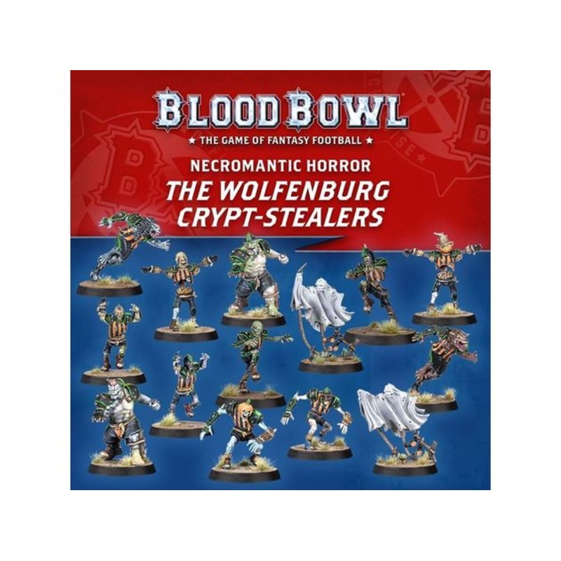 Games Workshop - Blood Bowl - Necromantic Horror Team - Wolfenburg Crypt-Stealers - 202-07
