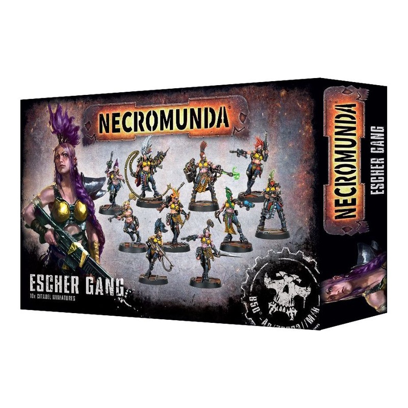 Games Workshop - Necromunda - Escher Gang - 300-11