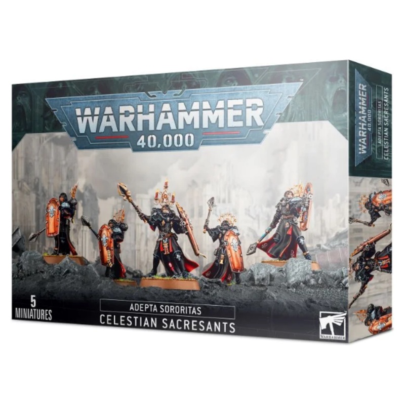 Games Workshop - Warhammer 40K - Adepta Sororitas - Celestian Sacresants - 52-35