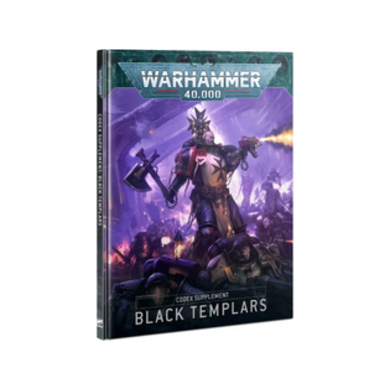 Games Workshop - Warhammer 40K - Black Templars - 9th Edition - Hardcover - 55-01
