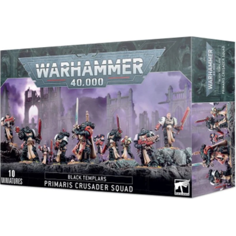 Games Workshop - Warhammer 40K - Black Templars - Primaris Crusader Squad - 55-45