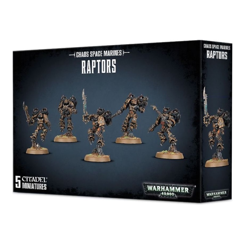 Games Workshop - Warhammer 40K - Chaos Space Marines - Raptors - 7th Edition - 43-13  (OUT OF PRINT)