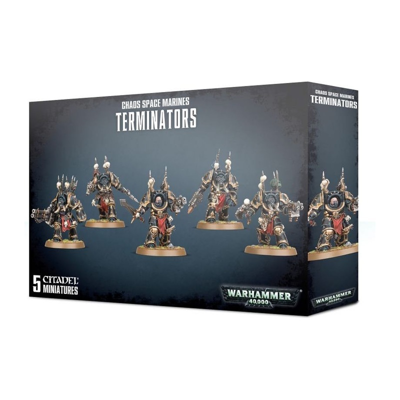 Games Workshop - Warhammer 40K - Chaos Space Marines - Terminators - 43-19