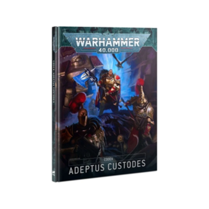 Games Workshop - Warhammer 40K - Codex - Adeptus Custodes - 9th Edition - Hardcover - 01-14