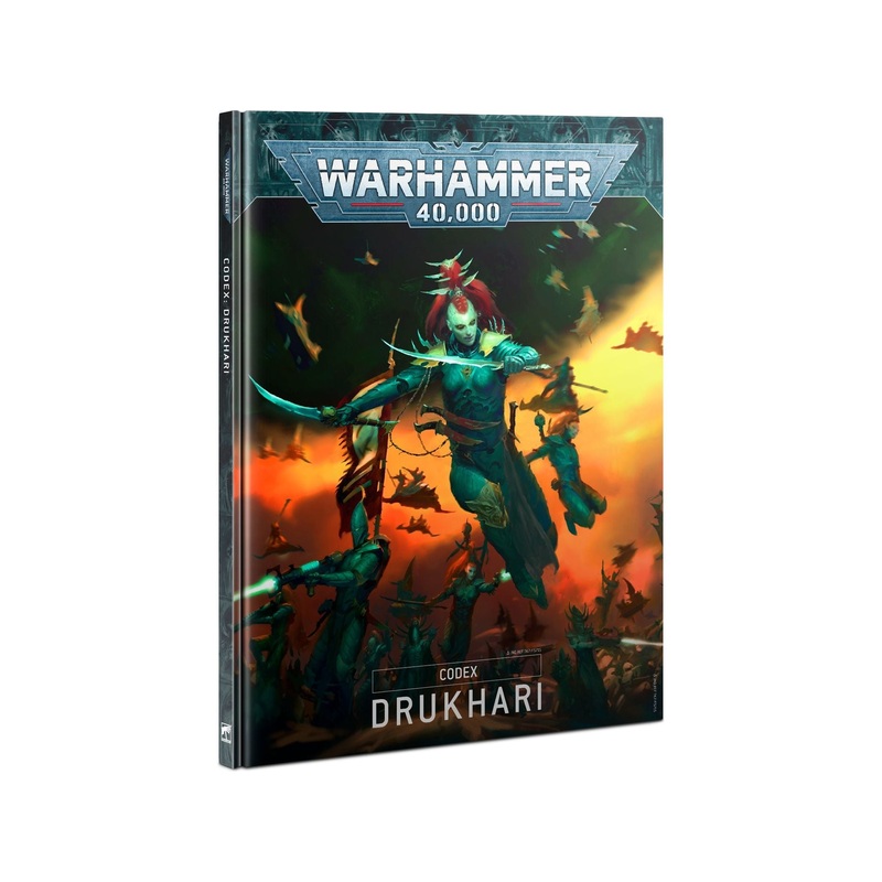 Games Workshop - Warhammer 40K - Codex - Drukhari - 9th Edition - Hardcover - 45-01