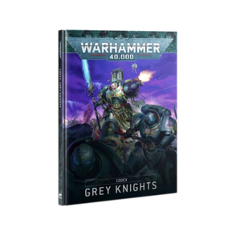 Games Workshop - Warhammer 40K - Codex - Grey Knights - 9th Edition - Hardcover - 57-01 OUTDATED 9TH EDITION