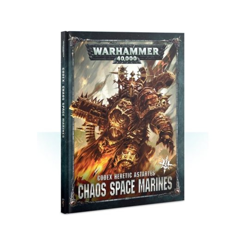 Games Workshop - Warhammer 40K - Codex - Heretic Astartes - Chaos Space Marines - Hardcover