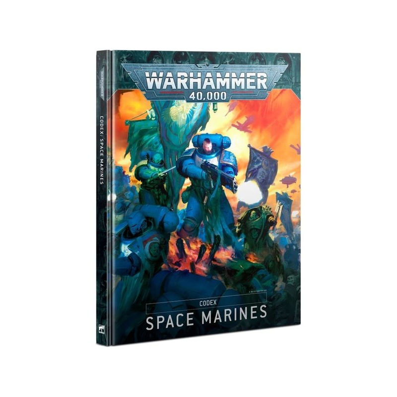 Games Workshop - Warhammer 40K - Codex - Space Marines - 9th Edition - Hardcover - 48-01 OUTDATED 9TH EDITION