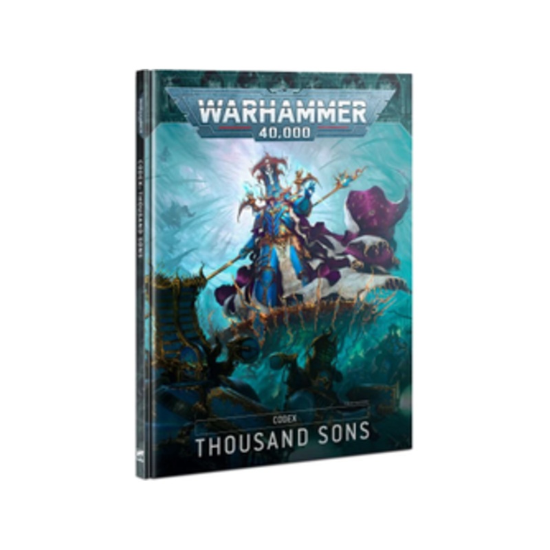 Games Workshop - Warhammer 40K - Codex - Thousand Sons - 9th Edition - Hardcover - 43-09