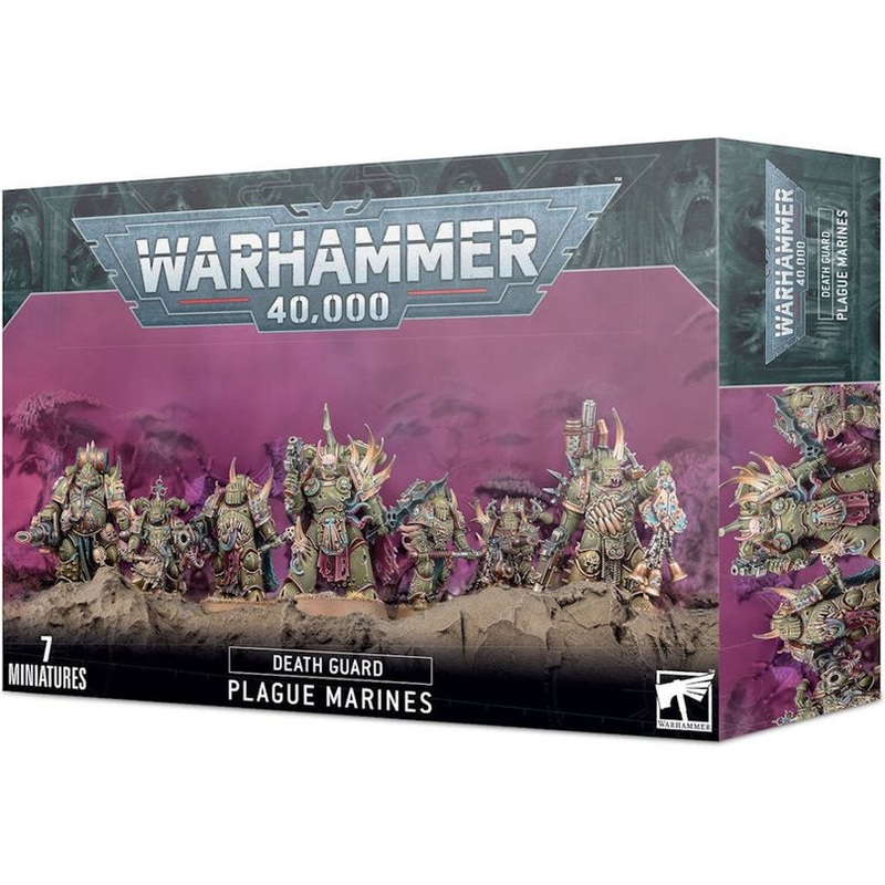 Games Workshop - Warhammer 40K - Death Guard - Plague Marines - 43-55