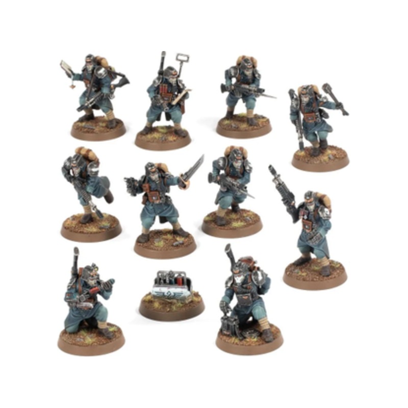 Games Workshop - Warhammer 40K - Kill Team - Veteran Guardsmen - 102-87