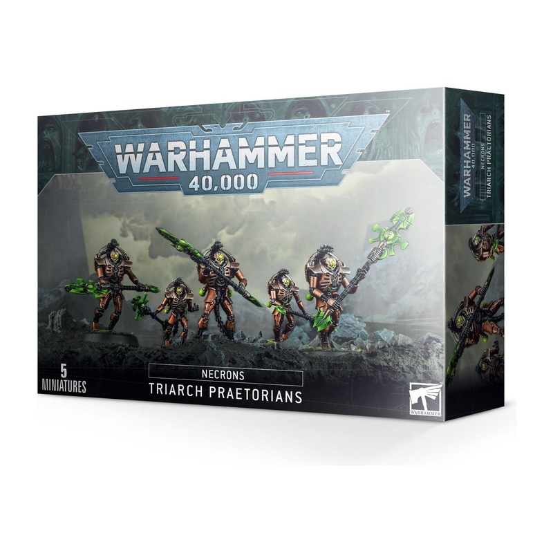 Games Workshop - Warhammer 40K - Necrons - Triarch Praetorians - 49-07