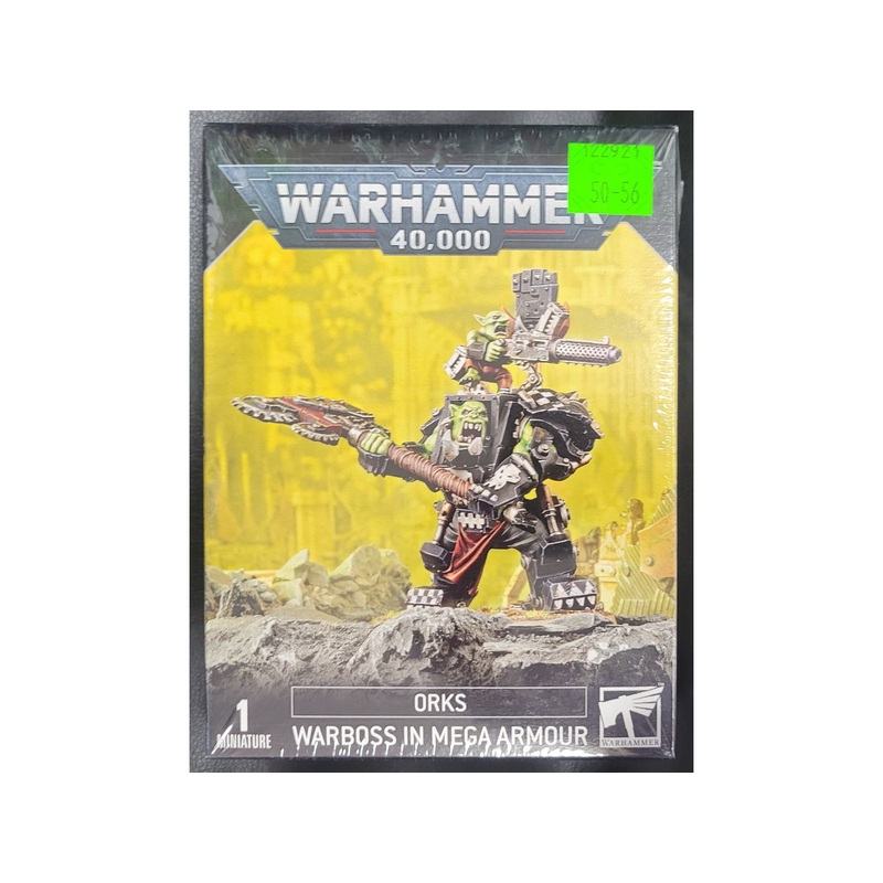 Games Workshop - Warhammer 40K - Orks - Warboss With Mega Armour - 50-56