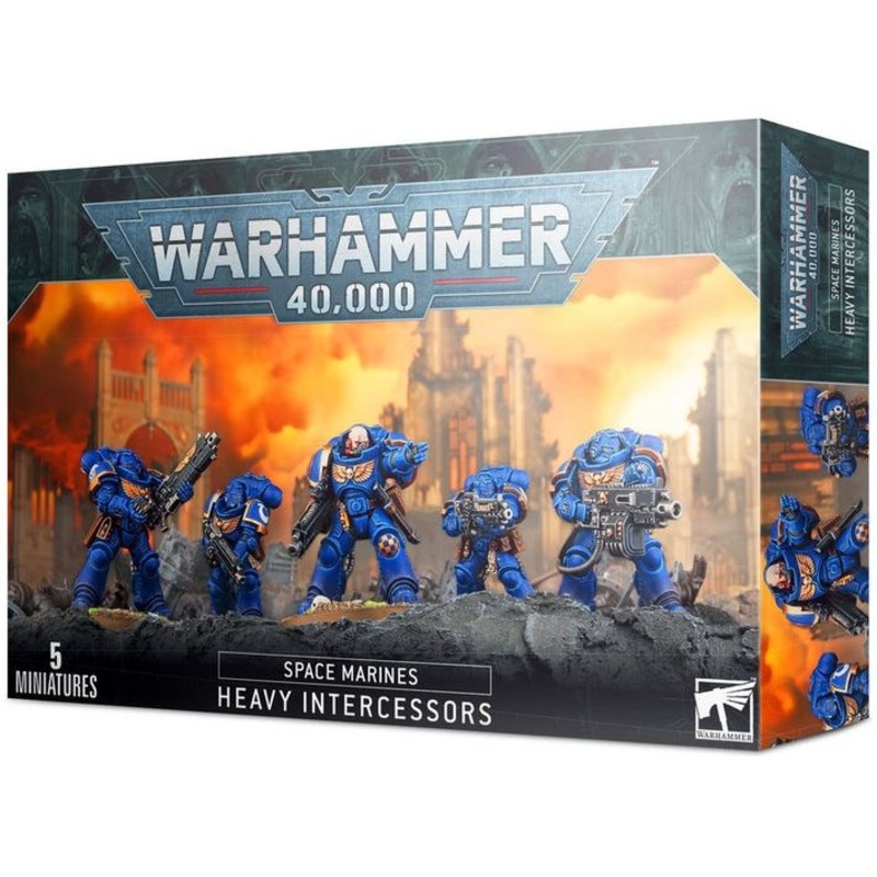 Games Workshop - Warhammer 40K - Space Marines - Heavy Intercessors - 48-95