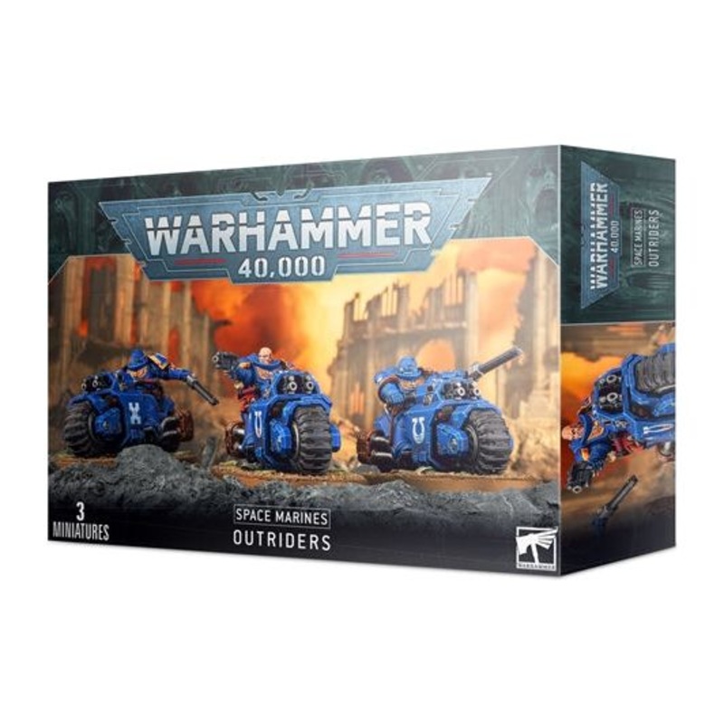 Games Workshop - Warhammer 40K - Space Marines - Outriders - 48-41