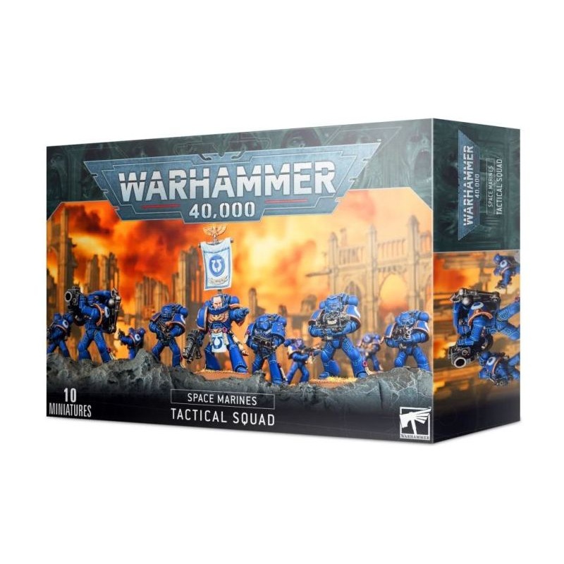 Games Workshop - Warhammer 40K - Space Marines - Tactical Squad - 48-07
