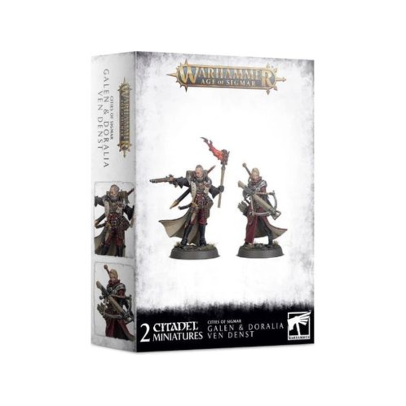 Games Workshop - Warhammer Age of Sigmar - Cities of Sigmar - Galen and Doralia Ven Denst - 86-45
