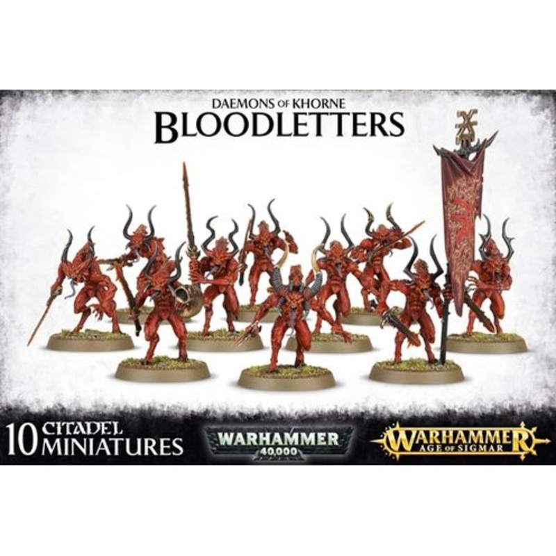 Games Workshop - Warhammer Age of Sigmar - Daemons of Khorne - Bloodletters - 97-08
